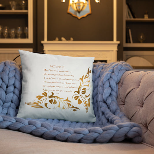 MOTHER THROW PILLOW