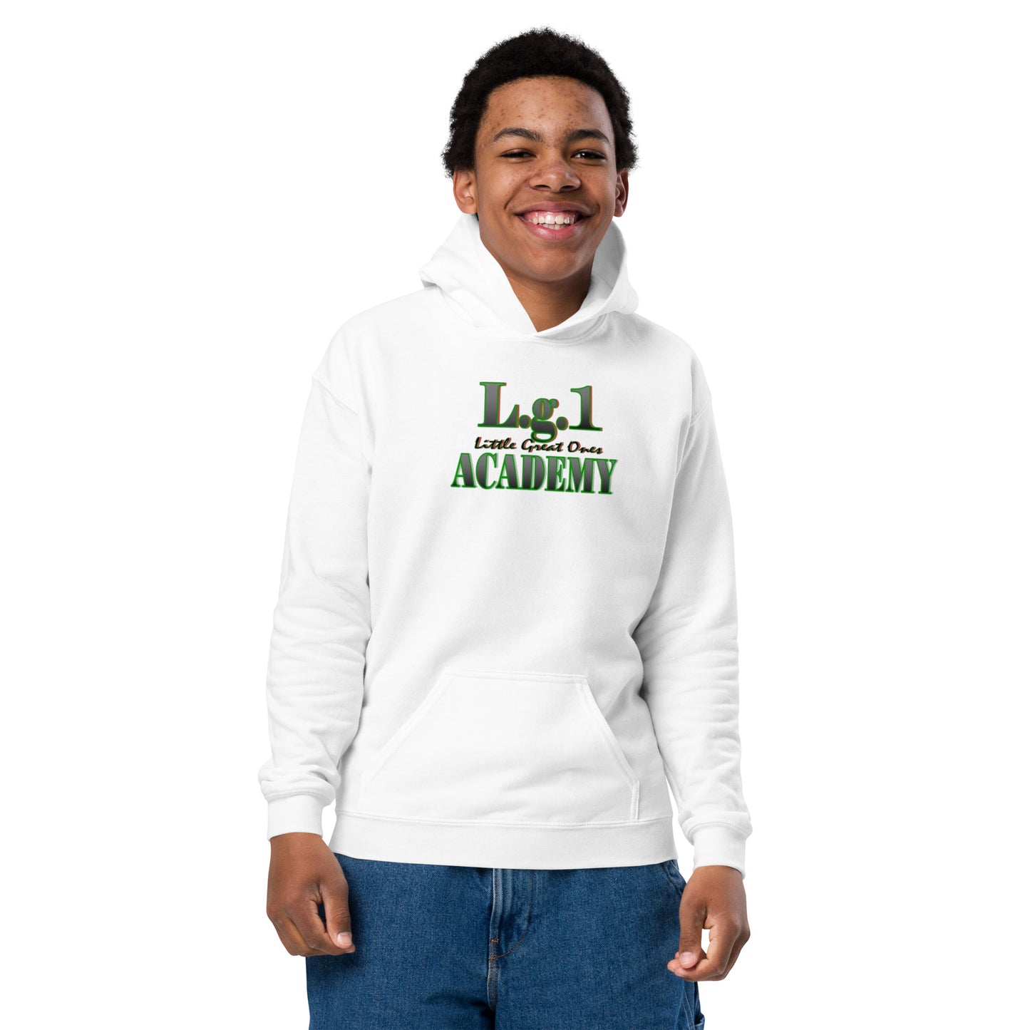 LITTLE GREAT ONES ACADEMY UNISEX HOODIE